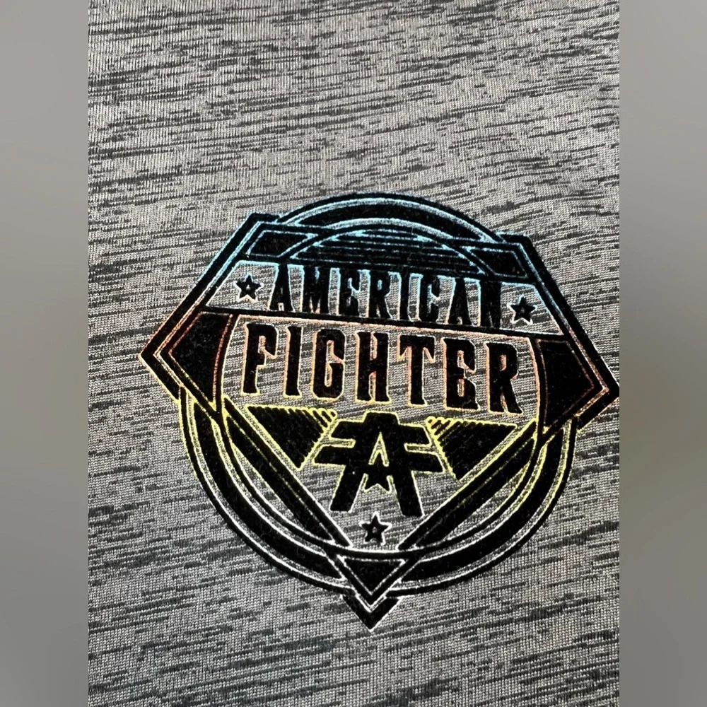 AMERICAN FIGHTER Mens T-Shirt Goodridge TEE Athletic Biker Size 4XL - Picture 7 of 7